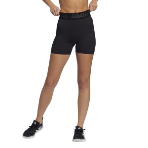 Adidas Techfit Badge Of Sport Womens Training Short Tights - Black/White