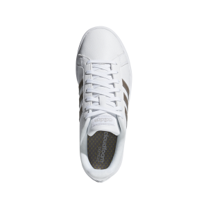 Adidas Grand Court - Womens Sneakers - Footwear White/Platinum Metallic