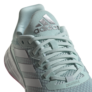 Adidas Duramo SL - Kids Running Shoes - Halo Mint/White/Screaming Pink