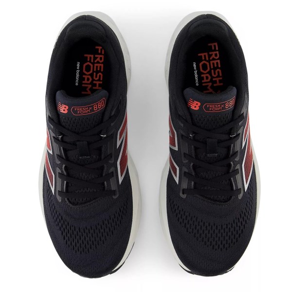 New Balance Fresh Foam X 880v14 - Mens Running Shoes - Black/White/Red