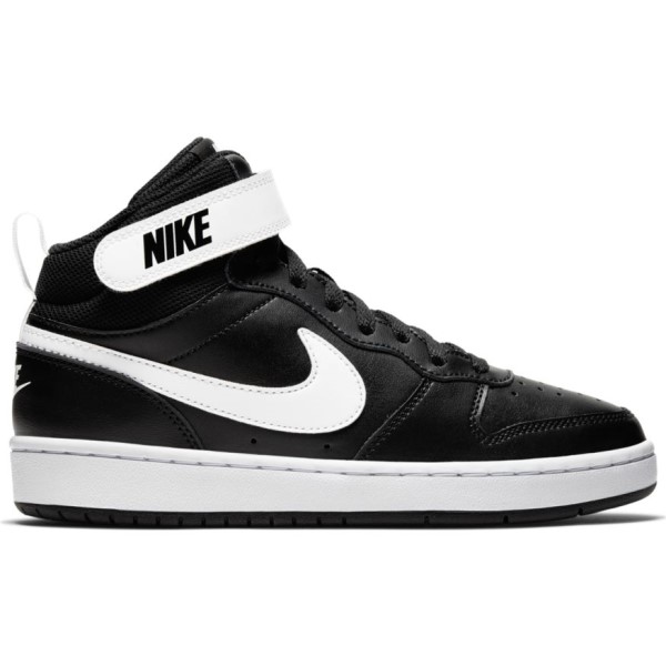 Nike Court Borough Mid 2 GS - Kids Sneakers - Black/White