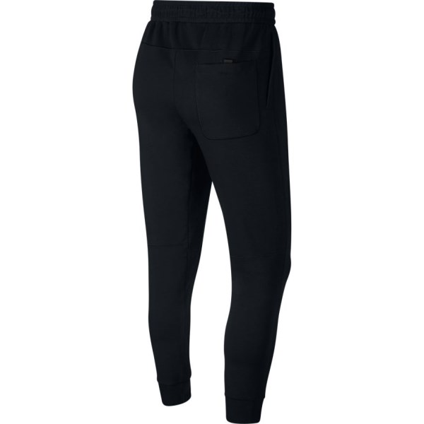 Nike Sportswear Fleece Joggers Mens Track Pants - Black/Ice Silver/White