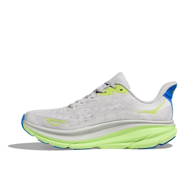 Hoka Clifton 9 - Mens Running Shoes - Stardust/Electric Cobalt