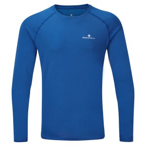 Ronhill Core Mens Long Sleeve Running T-Shirt - Azurite Marl