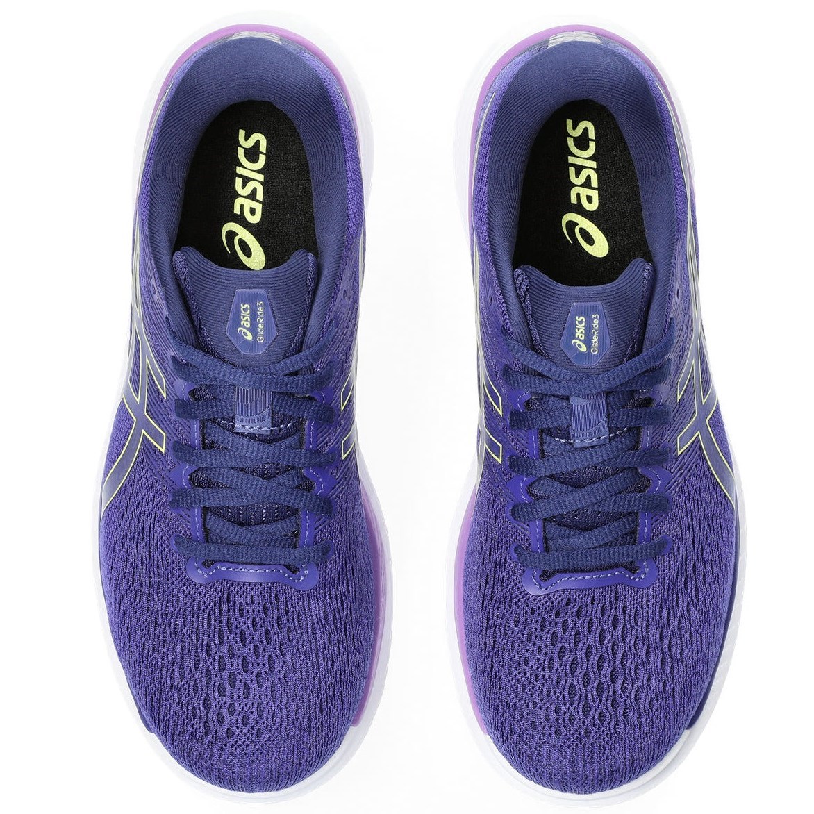 Asics GlideRide 3 - Womens Running Shoes - Dive Blue/Eggplant | Sportitude