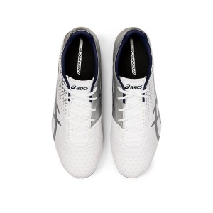 Asics Menace ST - Mens Football Boots - White/Peacoat