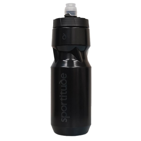 Sportitude Thirst Blast BPA Free Lockable Water Bottle 710ml - Blackout