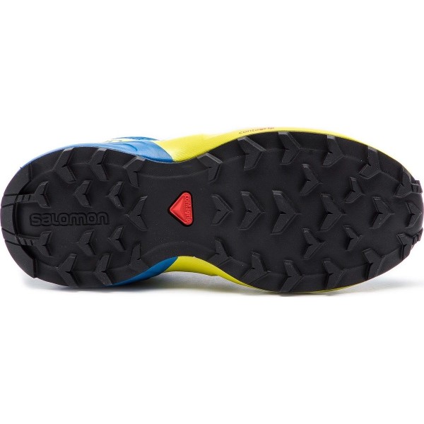 Salomon Speedcross J - Kids Trail Running Shoes - Poseidon/Sky Diver/Sulphur