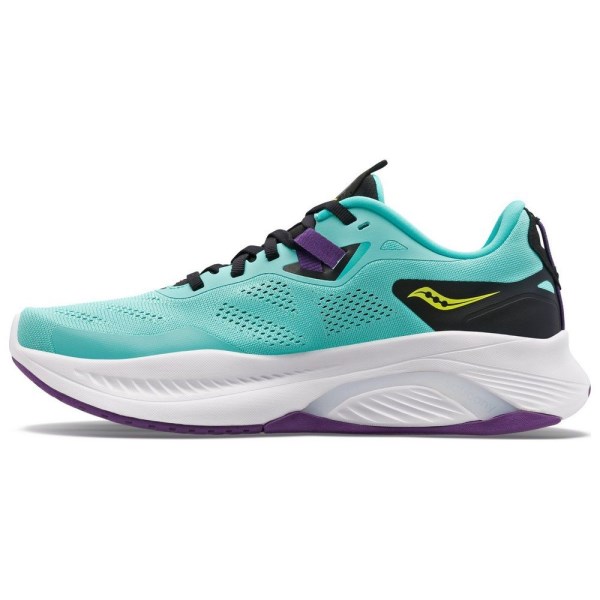 Saucony Guide 15 - Womens Running Shoes - Cool Mint/Acid