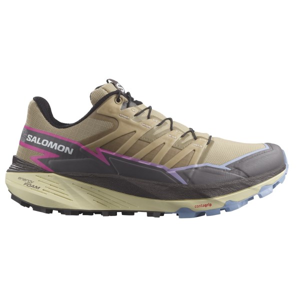 Salomon ThunderCross - Womens Trail Running Shoes - Slate Green/Plum Kitten/Blue Heron