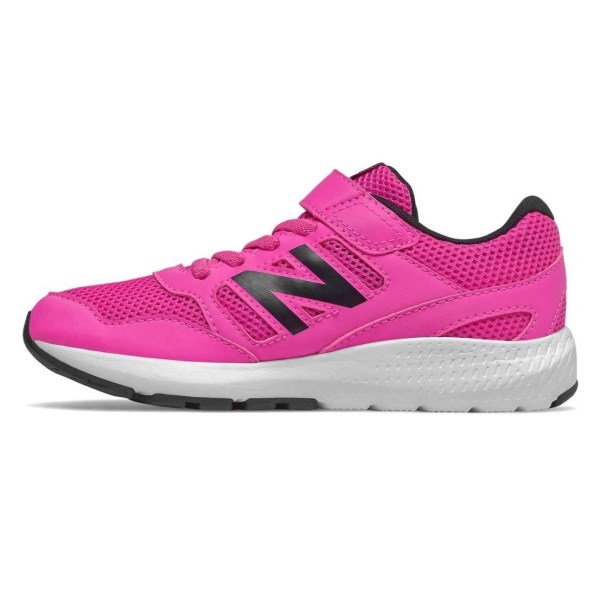 New Balance 570 Velcro - Kids Running Shoes - Pink/White