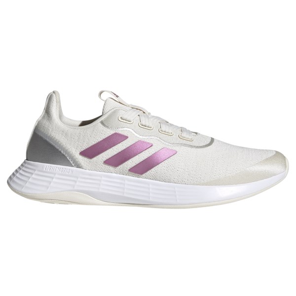 Adidas QT Racer Sport - Womens Sneakers - Chalk White/Cherry Metallic/Metallic Silver