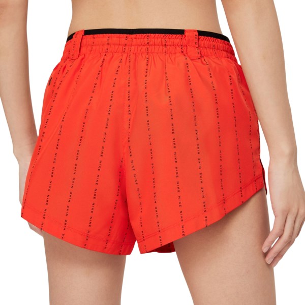 Nike Dri-Fit Tempo Luxe Icon Clash Womens Running Shorts - Chile Red/Black