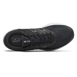 New Balance 520v7 - Mens Running Shoes - Black/White