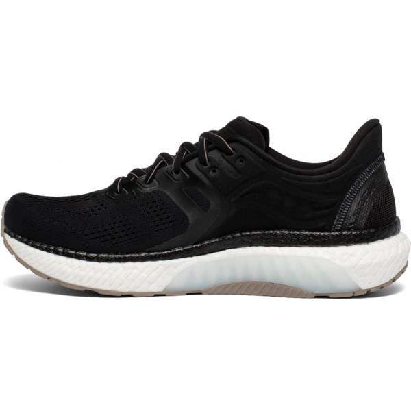 Saucony Hurricane 23 - Mens Running Shoes - Black/Vizigold