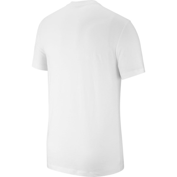 Nike Sportswear Icon Futura Mens T-Shirt - White/Black/University Red