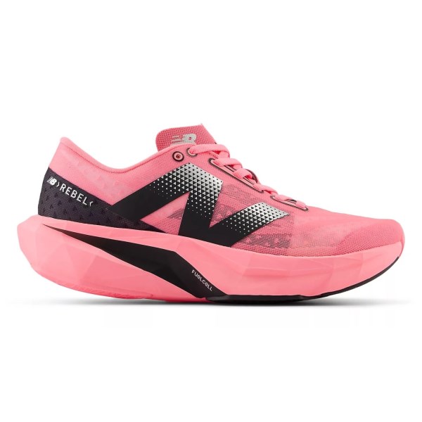 New Balance FuelCell Rebel v4 - Womens Running Shoes - Ultra Pink/Black/White