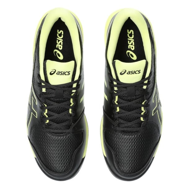Asics Gel Peake 2 - Mens Turf Shoes - Black/Glow Yellow