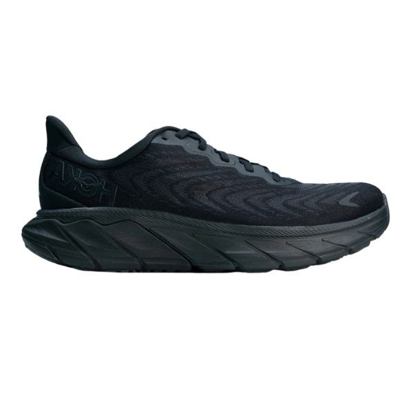 Hoka Arahi 6 - Mens Running Shoes - Triple Black | Sportitude