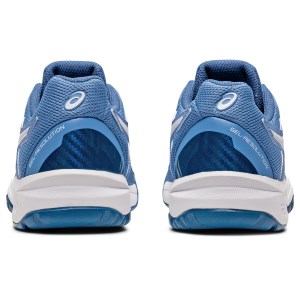 Asics Gel Resolution 8 GS - Kids Tennis Shoes - Blue Harmony/White