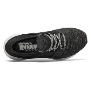 New Balance Fresh Foam Roav Knit - Womens Running Shoes - Black/Sea Salt