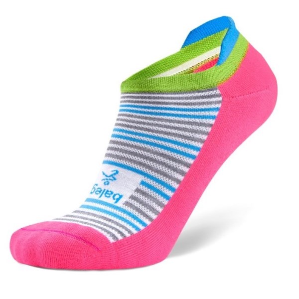 Balega Limited Edition Hidden Comfort No Show Running Socks - Bright Pink