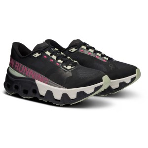 On Cloudmonster Hyper - Womens Running Shoes - Iron/Black