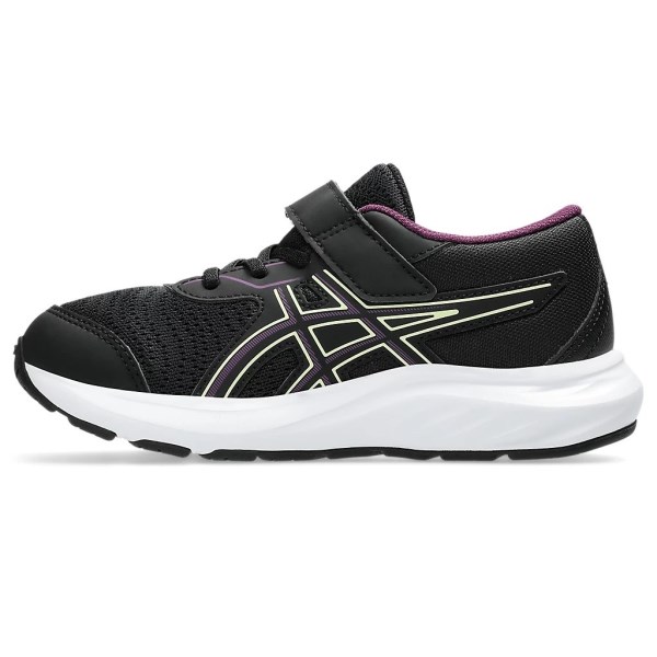 Asics Contend 9 PS - Kids Running Shoes - Black/Deep Mauve