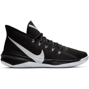 Nike Zoom Evidence III - Mens Basketball Shoes - Black/White