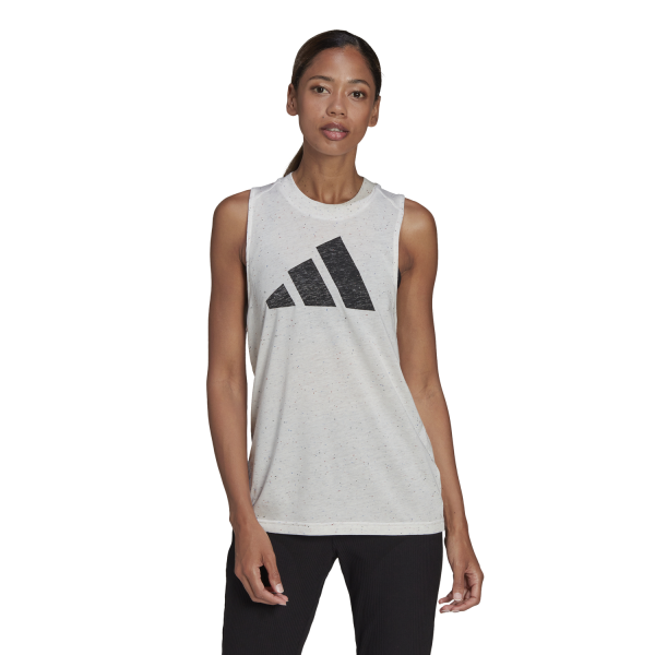 Adidas Sportswear Future Icons 3.0 Womens Tank Top - White Melange