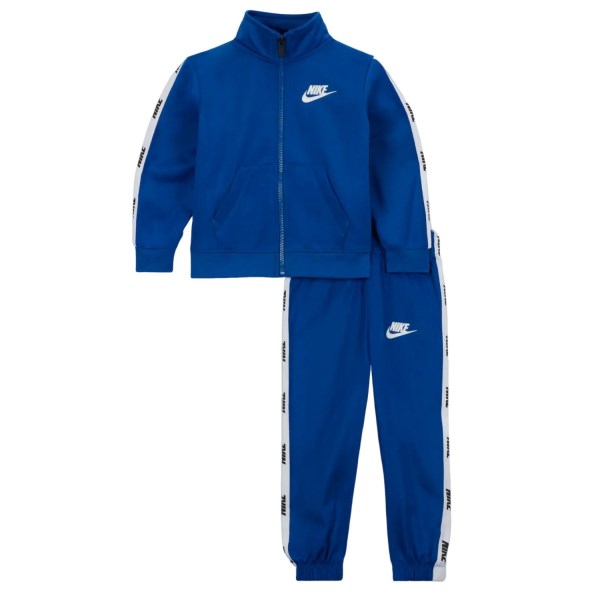 Nike Block Taping Tricot Toddler Tracksuit Set - Game Royal