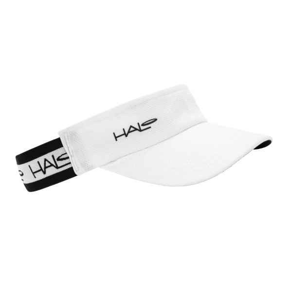 Halo SweatBlock Race Visor - White