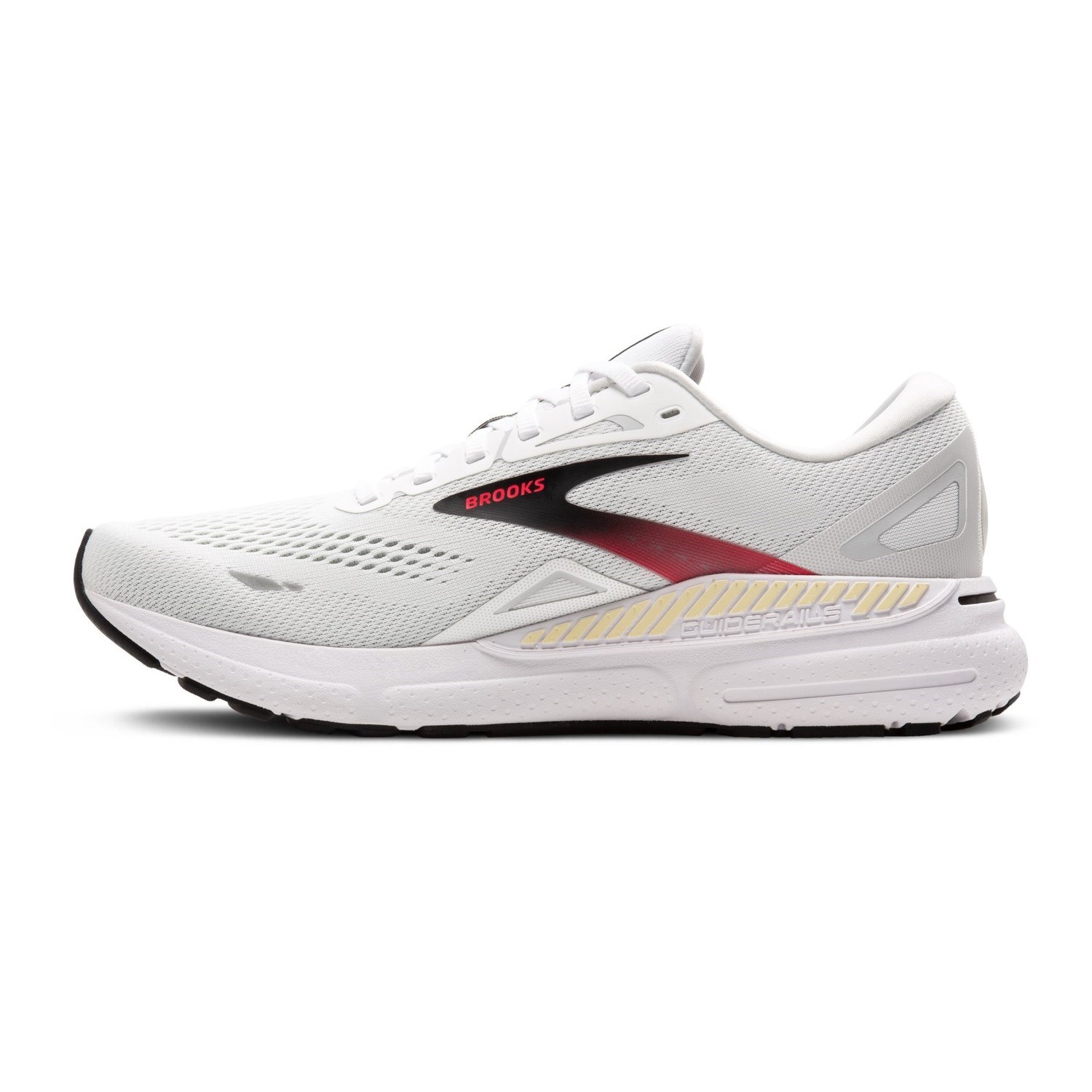 Brooks Adrenaline GTS 23 - Mens Running Shoes - White/Cream/Pink ...