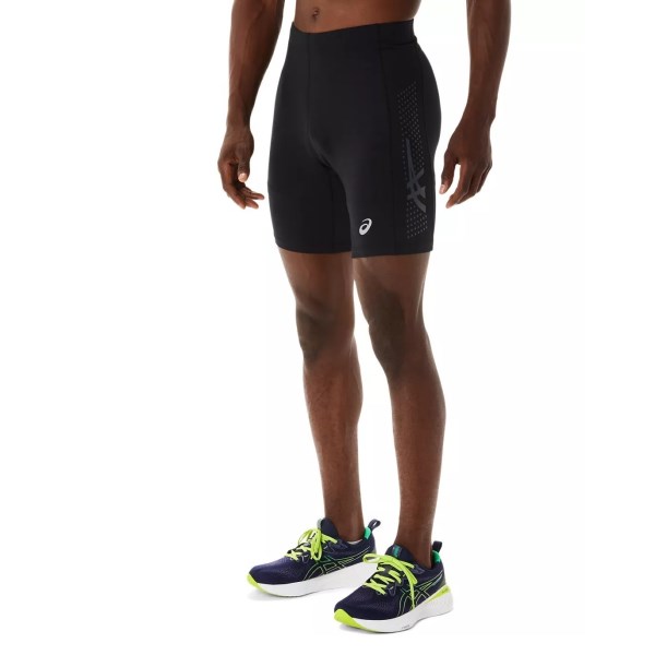 Asics Icon Sprinter Mens Running Shorts - Performance Black/Carrier Grey