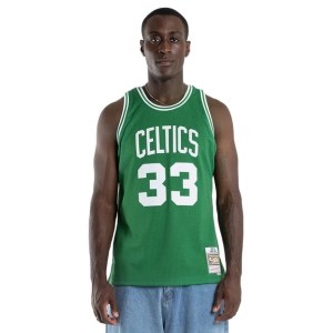 Mitchell & Ness Boston Celtics Larry Bird 1985-86 NBA Swingman Mens  Basketball Jersey