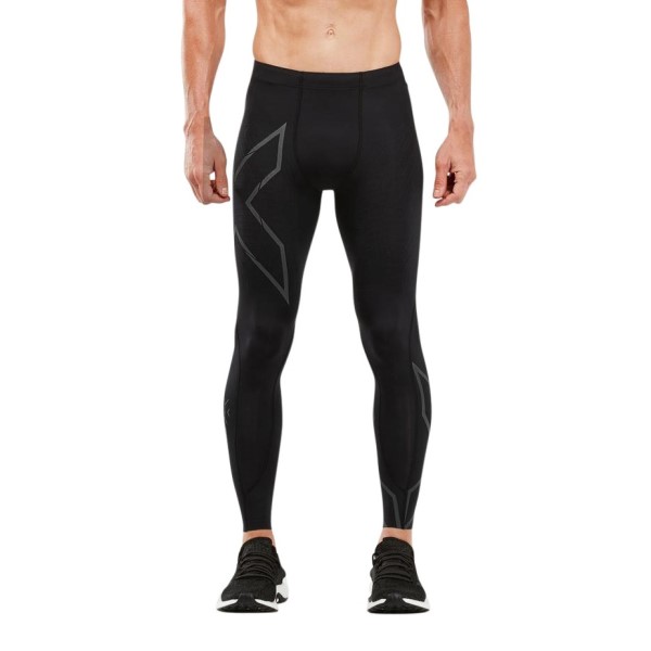 2XU MCS Light Speed Run Mens Compression Tights With Back Storage ...