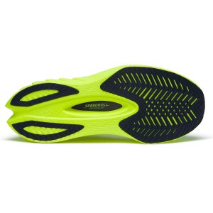 Saucony Endorphin Pro 4 - Mens Road Racing Shoes - Citron/Silver