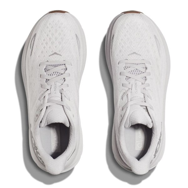 Hoka Clifton 9 - Womens Running Shoes - Nimbus Cloud/White
