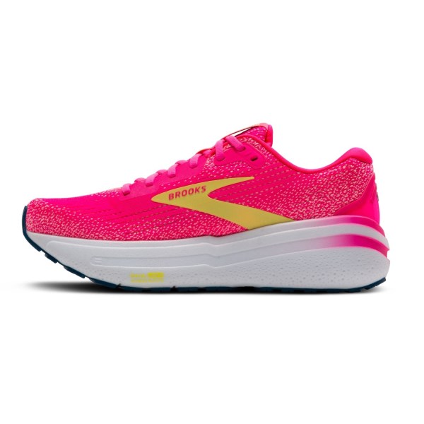 Brooks Ghost Max 2 - Womens Running Shoes - Pink/Lemon Tonic/Orange