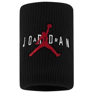 Jordan Jumpman Terry Basketball Wristbands - 2 Pack - Red/Black/Gym Red