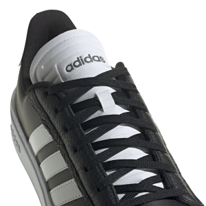 Adidas Grand Court Alpha - Mens Sneakers - Black/White/Iron Metallic