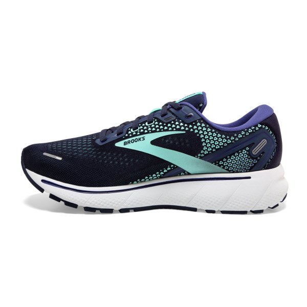 Brooks Ghost 14 - Womens Running Shoes - Peacoat/Yucca/Navy