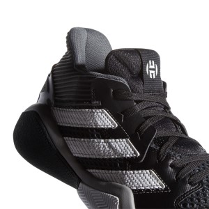 Adidas Harden Stepback - Mens Basketball Shoes - Core Black/Grey/Footwear White