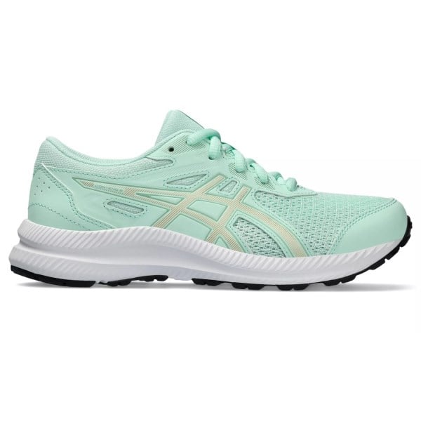 Asics Contend 8 GS - Kids Running Shoes - Mint Tint/Champagne