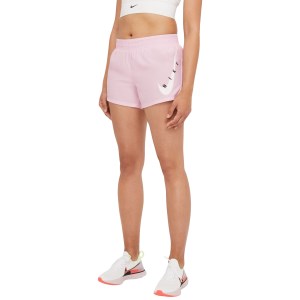 Nike Swoosh Run Womens Running Shorts - Pink Foam/White