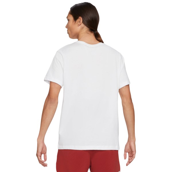 Nike Dri-Fit Mens Trail Running T-Shirt - White/Black