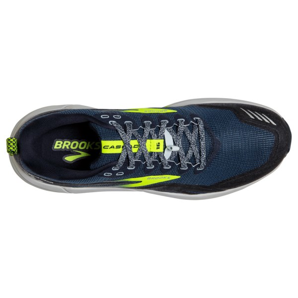 Brooks Cascadia 16 - Mens Trail Running Shoes - Titan/Peacoat/Nightlife