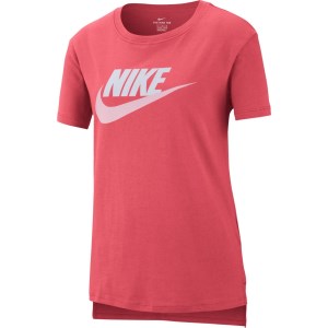 Nike Sportswear Kids Girls T-Shirt - Archaeo Pink/White/Pink Foam