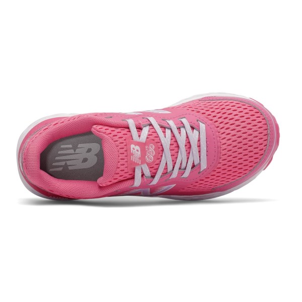 New Balance 680v6 - Kids Running Shoes - Sporty Pink