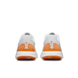 Nike React Infinity Run Flyknit 3 - Mens Running Shoes - White/Particle Grey/Kumquat Photon Dust